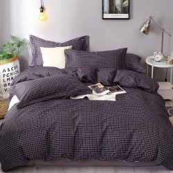 Lenjerie Bumbac Satinat cu Elastic 1 Persoana Marcie