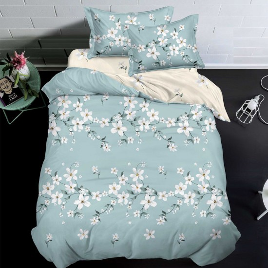 Lenjerie Bumbac Finet 1 Persoana Blossom