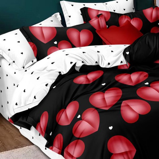 Lenjerie Bumbac Finet 1 Persoana Fancy Love 