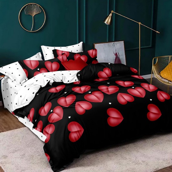 Lenjerie Bumbac Finet 1 Persoana Fancy Love 