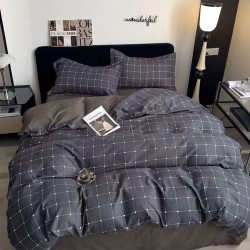 Lenjerie Bumbac Finet 1 Persoana Dark Elegance