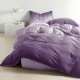 Lenjerie Bumbac Finet cu Elastic 1 Persoana Mauve Lenjerie Bumbac Finet cu Elastic 1 Persoana Mauve