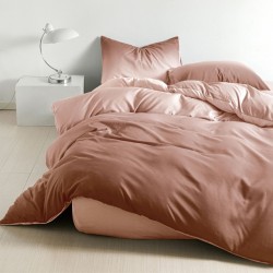 Lenjerie Bumbac Finet cu Elastic 1 Persoana Choco
