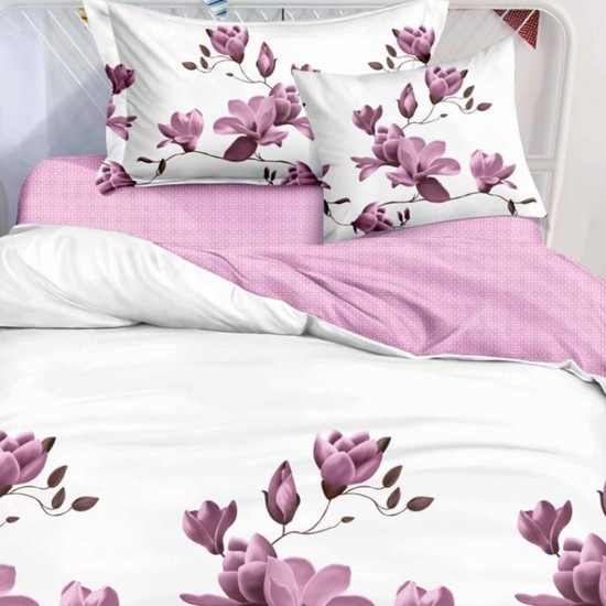 Lenjerie Bumbac Finet cu Elastic 1 Persoana Lilis