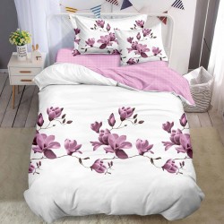 Lenjerie Bumbac Finet cu Elastic 1 Persoana Lilis