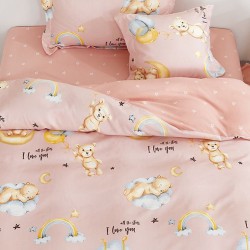 Lenjerie Bumbac Finet cu Elastic 1 Persoana Dream Lenjerie Bumbac Finet cu Elastic 1 Persoana Dream