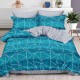 Lenjerie de pat cu Elastic Bumbac Finet 6 Piese Avery