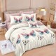 Lenjerie de pat cu Elastic Bumbac Finet 6 Piese Serra Lenjerie de pat cu Elastic Bumbac Finet 6 Piese Serra