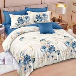 Lenjerie de pat cu Elastic Bumbac Finet 6 Piese