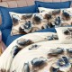 Lenjerie de pat cu Elastic Bumbac Finet 6 Piese
