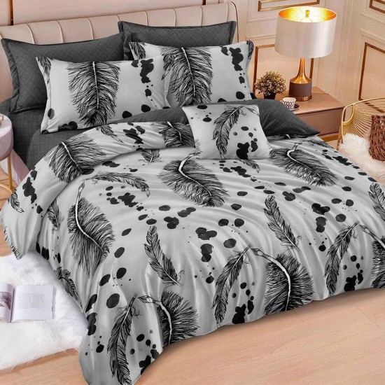 Lenjerie de pat cu Elastic Bumbac Finet 6 Piese Lenjerie de pat cu Elastic Bumbac Finet 6 Piese