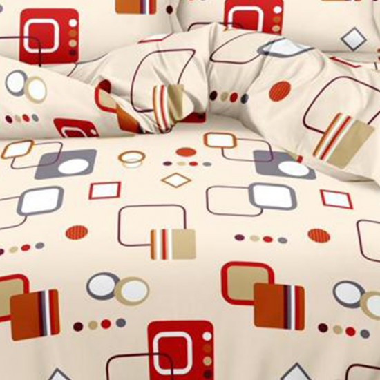 Lenjerie de pat cu Elastic Bumbac Finet 6 Piese Diana