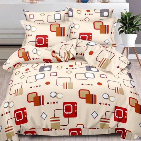 Lenjerie de pat cu Elastic Bumbac Finet 6 Piese Diana