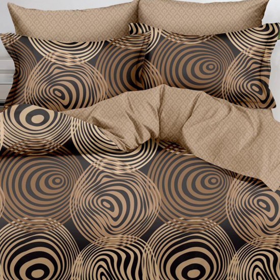 Lenjerie de pat cu Elastic Bumbac Finet 6 Piese Galina