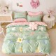 Lenjerie de pat cu Elastic Bumbac Finet 6 Piese Danielle Lenjerie de pat cu Elastic Bumbac Finet 6 Piese Danielle