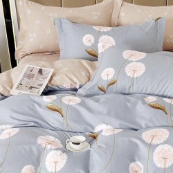 Lenjerie de pat cu Elastic Bumbac Finet 6 Piese Irissa Lenjerie de pat cu Elastic Bumbac Finet 6 Piese Irissa