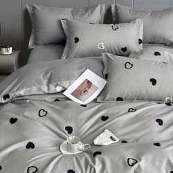 Lenjerie de pat Bumbac Finet 6 Piese Cherry