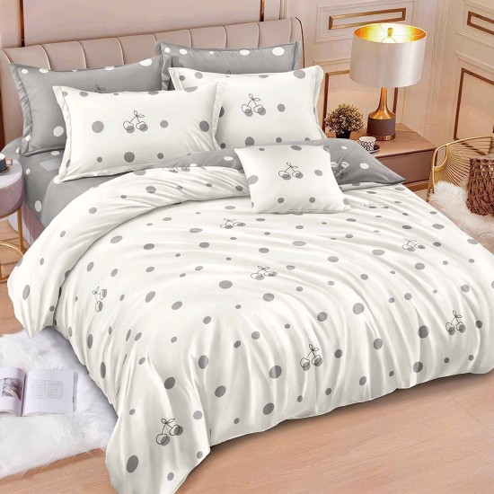 Lenjerie de pat Bumbac Finet 6 Piese Lavinia