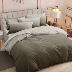 Lenjerie de pat cu Elastic Bumbac Finet 6 Piese Marlen