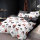 Lenjerie de pat cu Elastic Bumbac Finet 6 Piese Romance Lenjerie de pat cu Elastic Bumbac Finet 6 Piese Romance