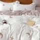 Lenjerie de pat cu Elastic Bumbac Finet 6 Piese Silent Night