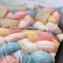Lenjerie de pat cu Elastic Bumbac Finet 6 Piese Ferice Lenjerie de pat cu Elastic Bumbac Finet 6 Piese Ferice