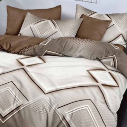 Lenjerie de pat cu Elastic Bumbac Finet 6 Piese Herra Lenjerie de pat cu Elastic Bumbac Finet 6 Piese Herra