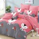 Kitty Kat Lenjerie de pat cu Elastic Bumbac Finet 6 Piese