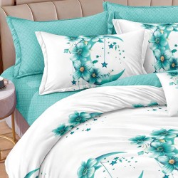 Lenjerie de pat Bumbac Finet 6 Piese Sorvella Lenjerie de pat Bumbac Finet 6 Piese Sorvella