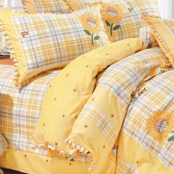 Lenjerie Bumbac Finet cu Volanase 4 Piese Emelina Lenjerie Bumbac Finet cu Volanase 4 Piese Emelina