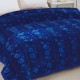 Patura Cocolino Floral Albastru 200X220 cm 3 KG Patura Cocolino Floral Albastru 200X220 cm 3 KG