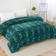 Patura Cocolino Floral Verde 200X220 cm 3 KG Patura Cocolino Floral Verde 200X220 cm 3 KG