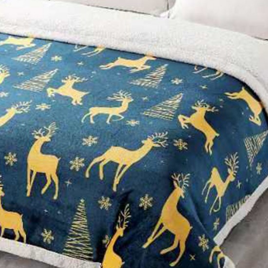 Patura Craciun Pufoasa Cocolino Winter Deer