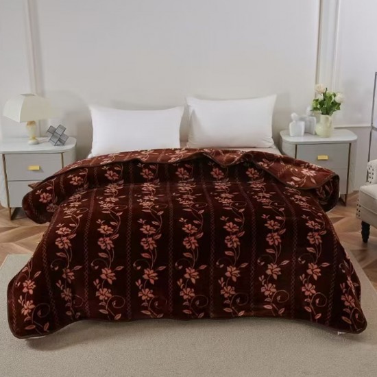 Patura Cocolino Floral Maro Noisette