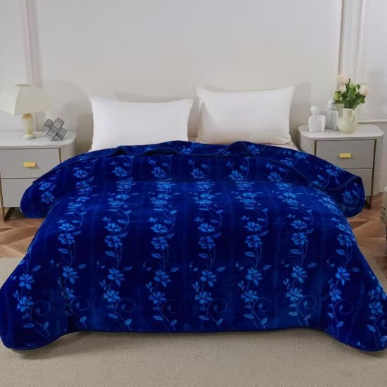 Patura Cocolino Floral Albastru