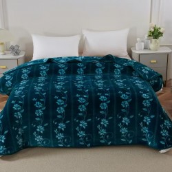 Patura Cocolino Floral Turcoaz