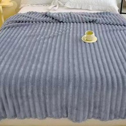 Patura Cocolino Fluffy Line Bleu Patura Cocolino Fluffy Line Bleu