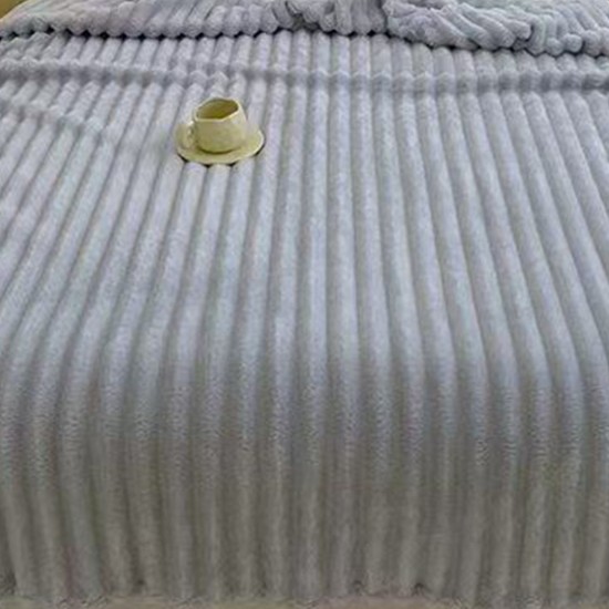 Patura Cocolino Fluffy Line Gri Deschis Patura Cocolino Fluffy Line Gri Deschis