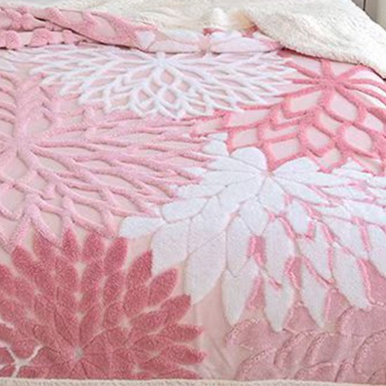 Patura Cocolino cu Blanita Mandala Roz Pudra