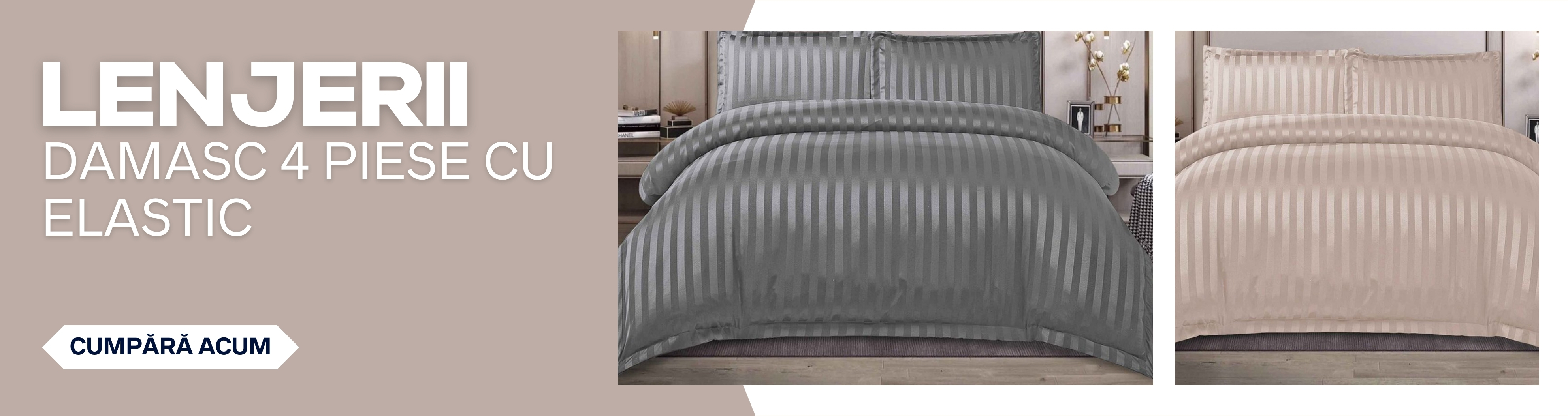 Lenjerii de pat Damasc