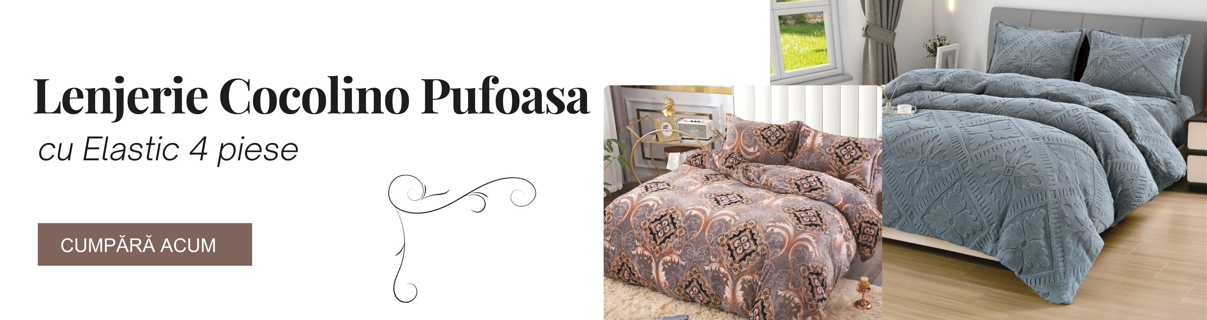 Lenjerii de pat Damasc