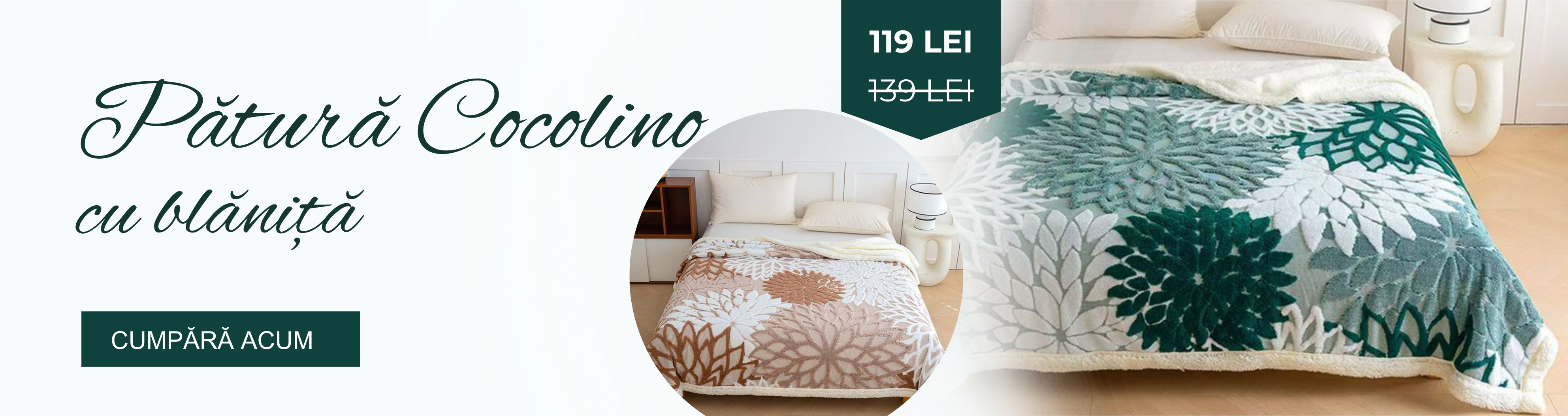 Paturi Cocolino Cu Blanita