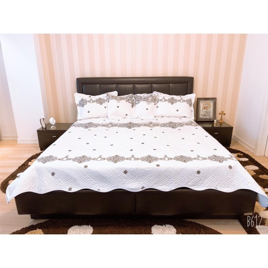 Cuvertura pat bumbac 5 Piese Adelais 