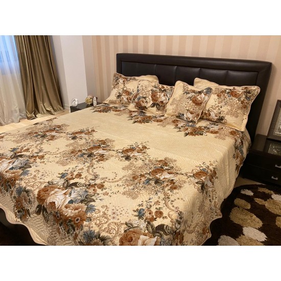 Cuvertura pat bumbac 5 Piese Agota 