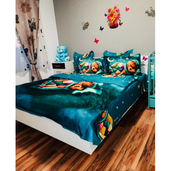Sleppy Bear Lenjerie Bumbac Finet 6 Piese Sleppy Bear Lenjerie Bumbac Finet 6 Piese
