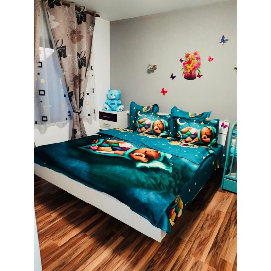 Sleppy Bear Lenjerie Bumbac Finet 6 Piese Sleppy Bear Lenjerie Bumbac Finet 6 Piese