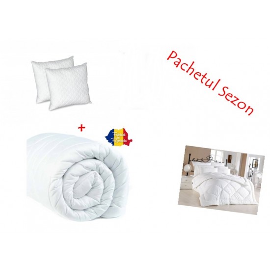 Pachet Sezon - 1 Pilota Matlasata 200 x 220 cm + 2 Perne Matlasate 70 X 70 CM